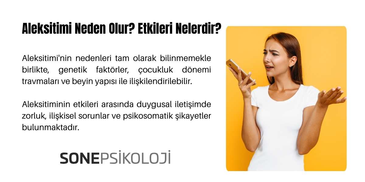 Aleksitimi ve empati eksikliği