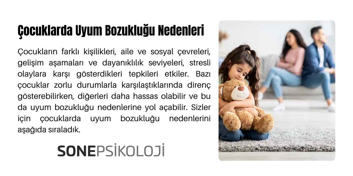 Çocuklarda uyum bozukluğu belirtileri
