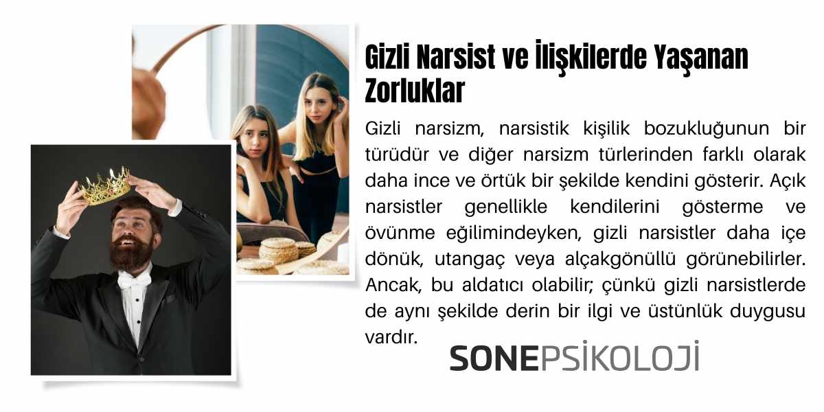 Gizli Narsist ve İlişkilerde Yaşanan Zorluklar