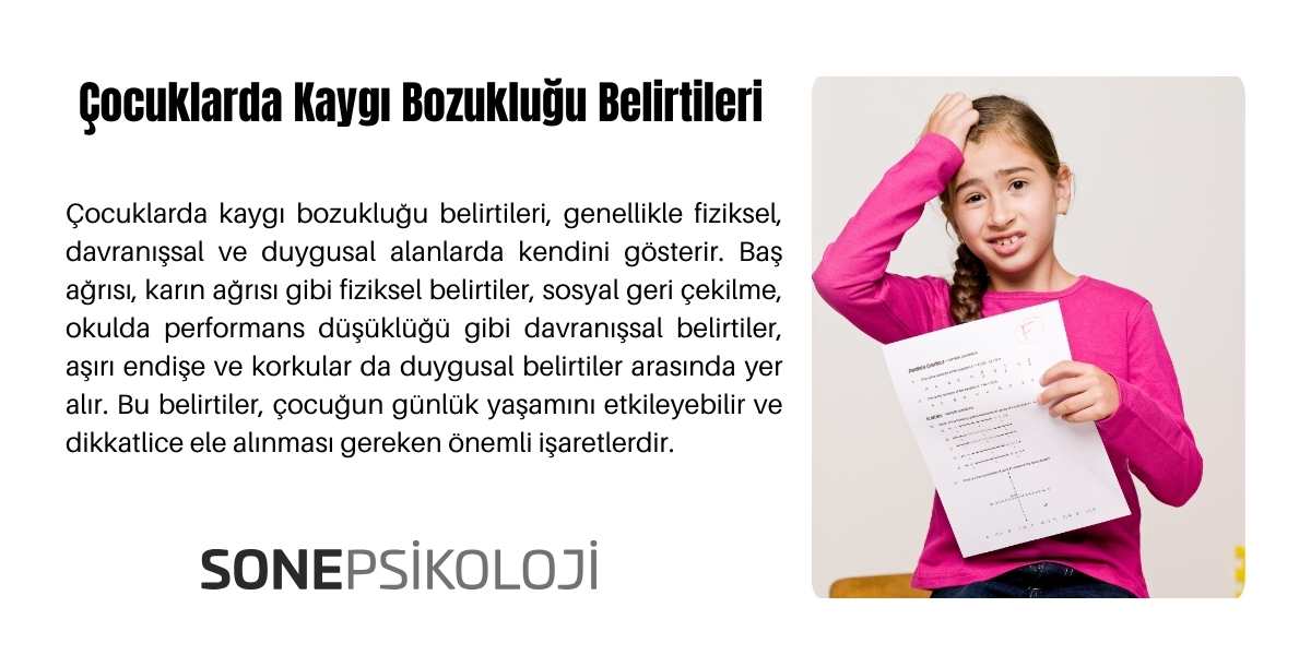 Çocuklarda kaygı bozukluğu nedir