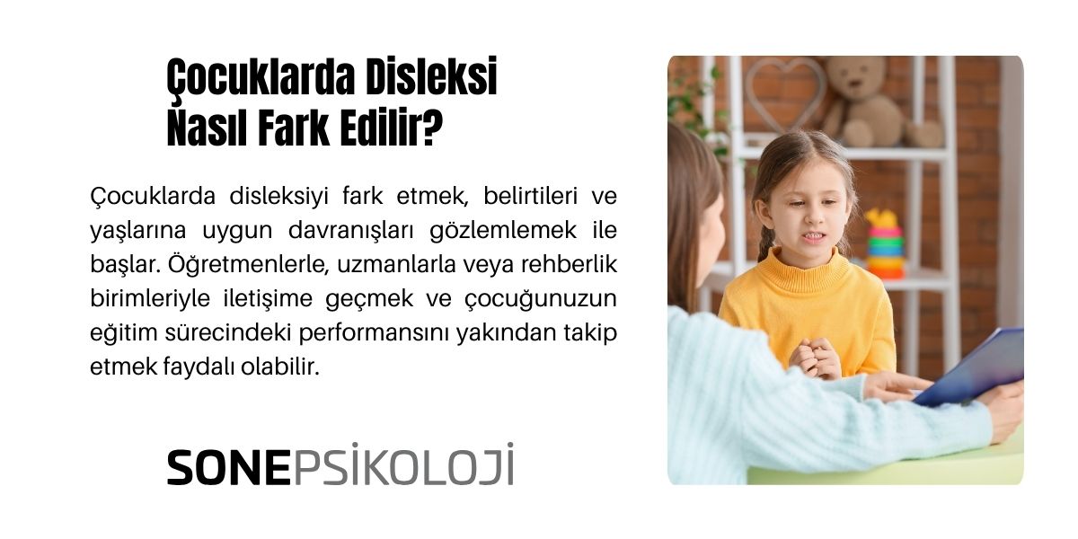 Disleksi erken fark etmek